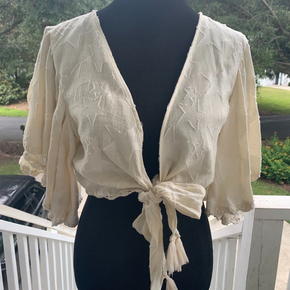 Tie Front Crop Top